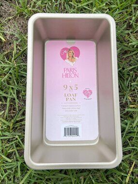 Paris Hilton Lush Blush Champagne 9x5 Loaf Pan NWT